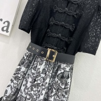Cheap Christian Dior Dresses Middle Sleeved For Women #1072677 Replica Wholesale [$108.00 USD] [ITEM#1072677] on Replica Christian Dior Dresses