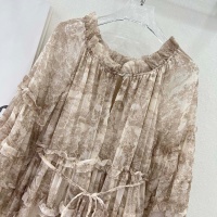 Cheap Christian Dior Dresses Long Sleeved For Women #1072678 Replica Wholesale [$115.00 USD] [ITEM#1072678] on Replica Christian Dior Dresses