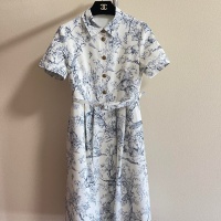 Christian Dior Dresses Short Sleeved For Women #1072687