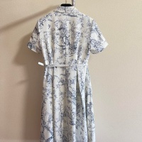 Cheap Christian Dior Dresses Short Sleeved For Women #1072687 Replica Wholesale [$105.00 USD] [ITEM#1072687] on Replica Christian Dior Dresses