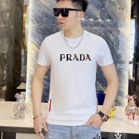 Prada T-Shirts Short Sleeved For Men #1072903