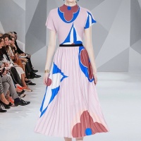 Louis Vuitton LV Dresses Short Sleeved For Women #1073042