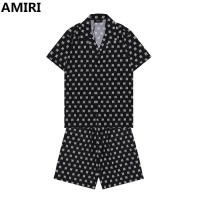 Cheap Amiri Tracksuits Short Sleeved For Men #1075351 Replica Wholesale [$52.00 USD] [ITEM#1075351] on Replica Amiri Tracksuits