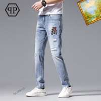 Cheap Philipp Plein PP Jeans For Men #1075553 Replica Wholesale [$48.00 USD] [ITEM#1075553] on Replica Philipp Plein PP Jeans