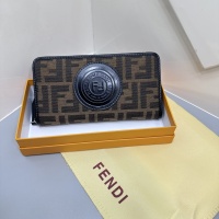 Cheap Fendi AAA Man Wallets #1075733 Replica Wholesale [$45.00 USD] [ITEM#1075733] on Replica Fendi AAA Man Wallets