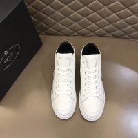 Cheap Prada High Top Shoes For Men #1076132 Replica Wholesale [$76.00 USD] [ITEM#1076132] on Replica Prada High Top Shoes