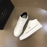 Cheap Prada High Top Shoes For Men #1076132 Replica Wholesale [$76.00 USD] [ITEM#1076132] on Replica Prada High Top Shoes