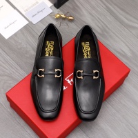 Cheap Salvatore Ferragamo Leather Shoes For Men #1076317 Replica Wholesale [$100.00 USD] [ITEM#1076317] on Replica Salvatore Ferragamo Leather Shoes