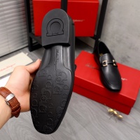 Cheap Salvatore Ferragamo Leather Shoes For Men #1076317 Replica Wholesale [$100.00 USD] [ITEM#1076317] on Replica Salvatore Ferragamo Leather Shoes