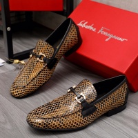 Salvatore Ferragamo Leather Shoes For Men #1076320