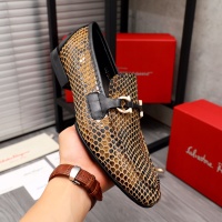 Cheap Salvatore Ferragamo Leather Shoes For Men #1076320 Replica Wholesale [$100.00 USD] [ITEM#1076320] on Replica Salvatore Ferragamo Leather Shoes