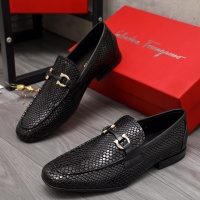 Salvatore Ferragamo Leather Shoes For Men #1076321