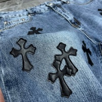 Cheap Chrome Hearts Jeans For Unisex #1076339 Replica Wholesale [$42.00 USD] [ITEM#1076339] on Replica Chrome Hearts Jeans