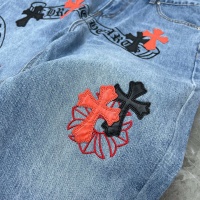 Cheap Chrome Hearts Jeans For Unisex #1076344 Replica Wholesale [$56.00 USD] [ITEM#1076344] on Replica Chrome Hearts Jeans