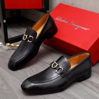 Salvatore Ferragamo Leather Shoes For Men #1076907