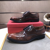 Cheap Salvatore Ferragamo Leather Shoes For Men #1077360 Replica Wholesale [$85.00 USD] [ITEM#1077360] on Replica Salvatore Ferragamo Leather Shoes