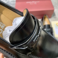 Cheap Salvatore Ferragamo Leather Shoes For Men #1077427 Replica Wholesale [$132.00 USD] [ITEM#1077427] on Replica Salvatore Ferragamo Leather Shoes