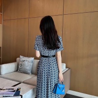 Cheap Christian Dior Dresses Short Sleeved For Women #1078228 Replica Wholesale [$100.00 USD] [ITEM#1078228] on Replica Christian Dior Dresses