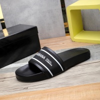 Cheap Dolce &amp; Gabbana D&amp;G Slippers For Men #1079115 Replica Wholesale [$64.00 USD] [ITEM#1079115] on Replica Dolce &amp; Gabbana D&amp;G Slippers