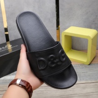 Cheap Dolce &amp; Gabbana D&amp;G Slippers For Men #1079116 Replica Wholesale [$64.00 USD] [ITEM#1079116] on Replica Dolce &amp; Gabbana D&amp;G Slippers