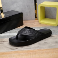 Cheap Dolce &amp; Gabbana D&amp;G Slippers For Men #1079117 Replica Wholesale [$64.00 USD] [ITEM#1079117] on Replica Dolce &amp; Gabbana D&amp;G Slippers