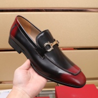Cheap Salvatore Ferragamo Leather Shoes For Men #1079331 Replica Wholesale [$125.00 USD] [ITEM#1079331] on Replica Salvatore Ferragamo Leather Shoes