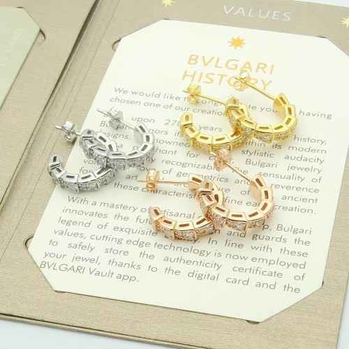 Cheap Bvlgari Earrings For Women #1080583 Replica Wholesale [$27.00 USD] [ITEM#1080583] on Replica Bvlgari Earrings