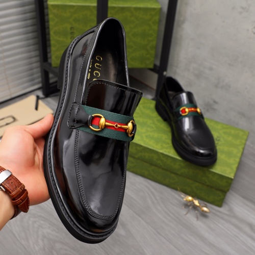 Cheap Gucci Oxfords Shoes For Men #1080874 Replica Wholesale [$98.00 USD] [ITEM#1080874] on Replica Gucci Oxfords Shoes