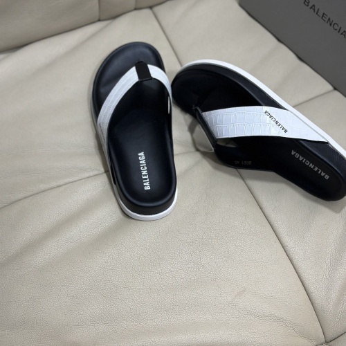 Cheap Balenciaga Slippers For Men #1080979 Replica Wholesale [$45.00 USD] [ITEM#1080979] on Replica Balenciaga Slippers