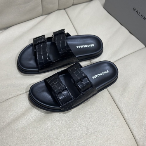 Cheap Balenciaga Slippers For Men #1080984 Replica Wholesale [$45.00 USD] [ITEM#1080984] on Replica Balenciaga Slippers