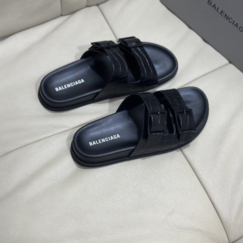 Cheap Balenciaga Slippers For Men #1080984 Replica Wholesale [$45.00 USD] [ITEM#1080984] on Replica Balenciaga Slippers