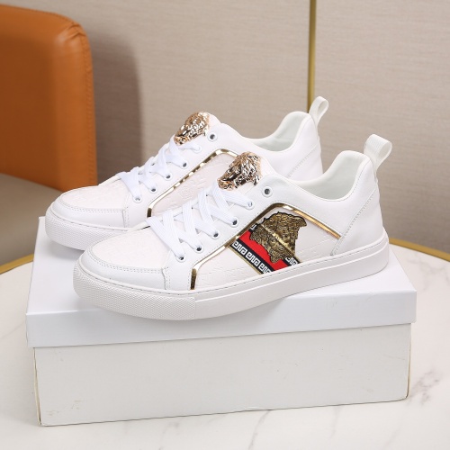 Cheap Versace Casual Shoes For Men #1080987 Replica Wholesale [$72.00 USD] [ITEM#1080987] on Replica Versace Casual Shoes