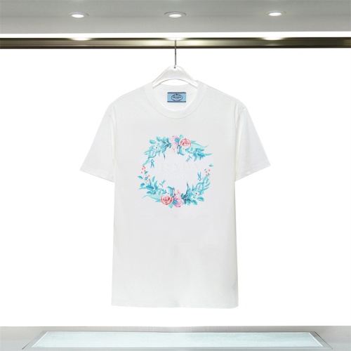 Cheap Prada T-Shirts Short Sleeved For Unisex #1081269 Replica Wholesale [$32.00 USD] [ITEM#1081269] on Replica Prada T-Shirts