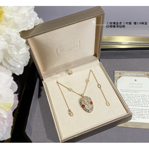 Cheap Bvlgari Necklaces #1082321 Replica Wholesale [$52.00 USD] [ITEM#1082321] on Replica Bvlgari Necklaces