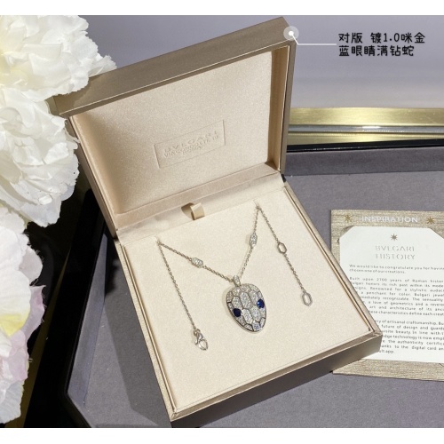 Cheap Bvlgari Necklaces #1082323 Replica Wholesale [$52.00 USD] [ITEM#1082323] on Replica Bvlgari Necklaces