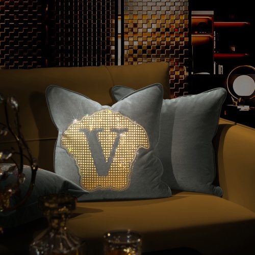 Cheap Versace Pillows #1083233 Replica Wholesale [$100.00 USD] [ITEM#1083233] on Replica Versace Pillows