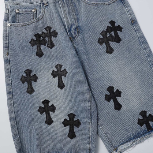 Cheap Chrome Hearts Jeans For Men #1083738 Replica Wholesale [$39.00 USD] [ITEM#1083738] on Replica Chrome Hearts Jeans