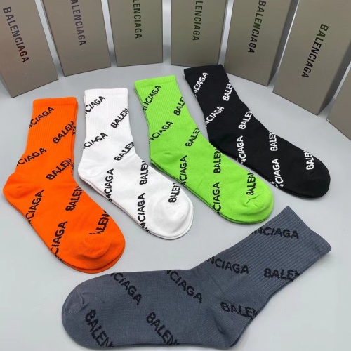 Cheap Balenciaga Socks #1083998 Replica Wholesale [$29.00 USD] [ITEM#1083998] on Replica Balenciaga Socks