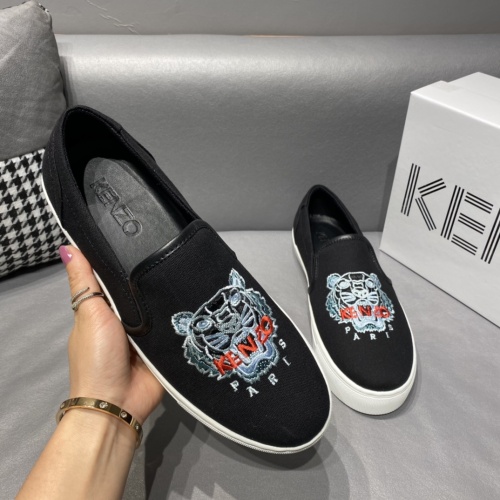 Cheap Kenzo Casual Shoes For Men #1084565 Replica Wholesale [$68.00 USD] [ITEM#1084565] on Replica Kenzo Casual Shoes