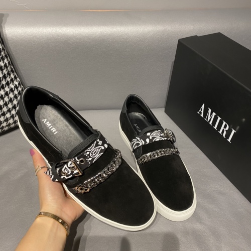 Cheap Amiri Casual Shoes For Men #1084598 Replica Wholesale [$76.00 USD] [ITEM#1084598] on Replica Amiri Casual Shoes