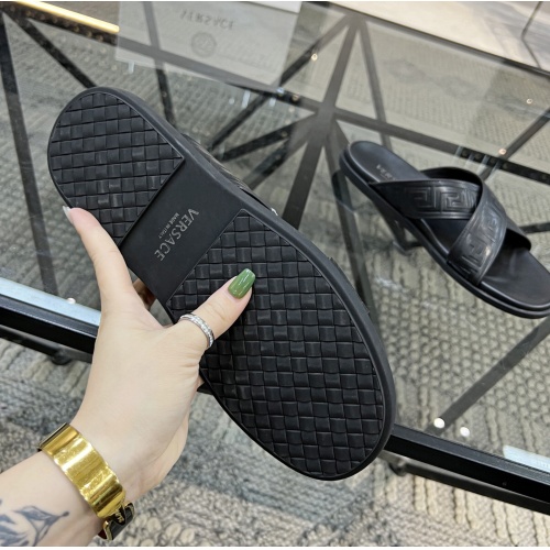 Cheap Versace Slippers For Men #1084820 Replica Wholesale [$56.00 USD] [ITEM#1084820] on Replica Versace Slippers