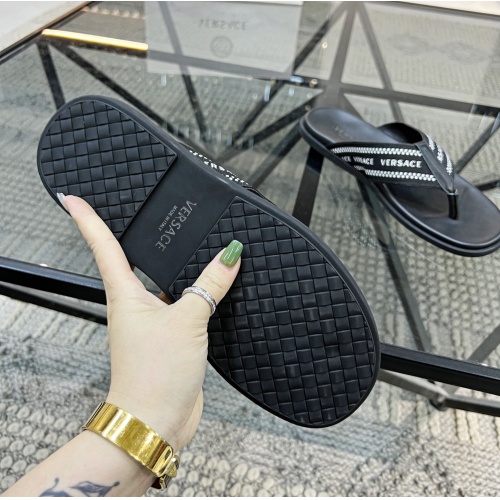 Cheap Versace Slippers For Men #1084828 Replica Wholesale [$56.00 USD] [ITEM#1084828] on Replica Versace Slippers