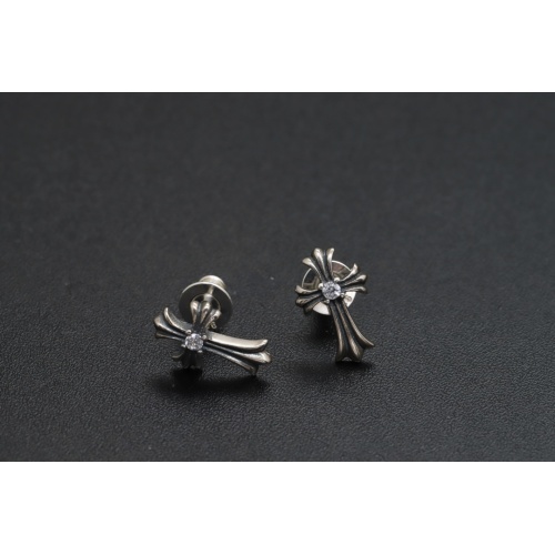 Cheap Chrome Hearts Earrings For Women #1085577 Replica Wholesale [$32.00 USD] [ITEM#1085577] on Replica Chrome Hearts Earrings