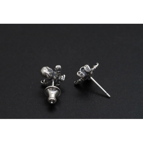 Cheap Chrome Hearts Earrings For Women #1085580 Replica Wholesale [$32.00 USD] [ITEM#1085580] on Replica Chrome Hearts Earrings