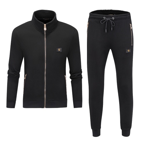 Cheap Versace Tracksuits Long Sleeved For Men #1086598 Replica Wholesale [$72.00 USD] [ITEM#1086598] on Replica Versace Tracksuits