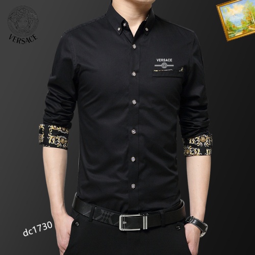 Cheap Versace Shirts Long Sleeved For Men #1086641 Replica Wholesale [$40.00 USD] [ITEM#1086641] on Replica Versace Shirts