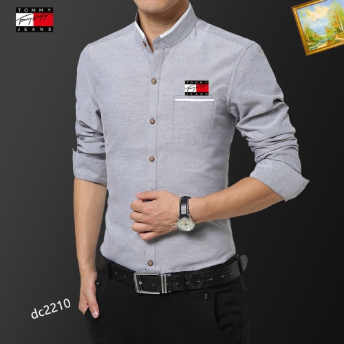 Cheap Tommy Hilfiger TH Shirts Long Sleeved For Men #1086649 Replica Wholesale [$40.00 USD] [ITEM#1086649] on Replica Tommy Hilfiger TH Shirts
