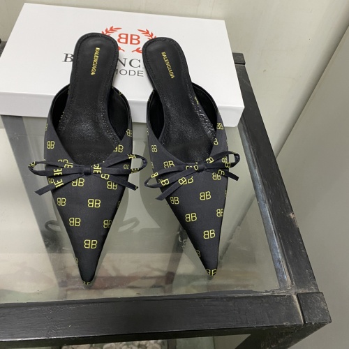 Cheap Balenciaga Slippers For Women #1087364 Replica Wholesale [$98.00 USD] [ITEM#1087364] on Replica Balenciaga Slippers
