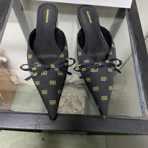 Cheap Balenciaga Slippers For Women #1087364 Replica Wholesale [$98.00 USD] [ITEM#1087364] on Replica Balenciaga Slippers