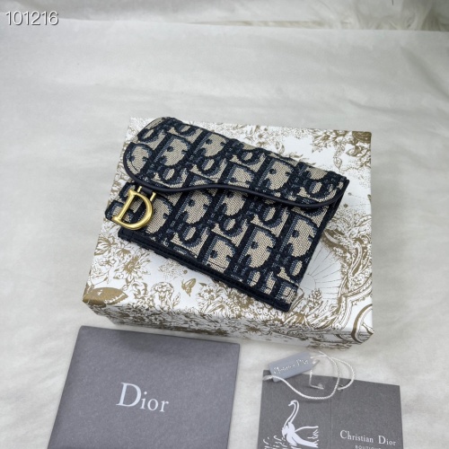 Cheap Christian Dior AAA Quality Wallets For Unisex #1087725 Replica Wholesale [$64.00 USD] [ITEM#1087725] on Replica Christian Dior AAA Wallets